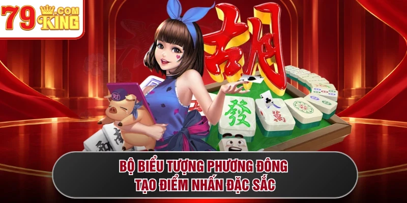 Bộ biểu tượng phương Đông tạo điểm nhấn đặc sắc